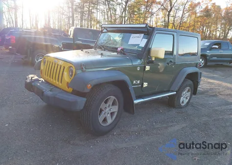 2008 Jeep Wrangler X из США, поврежденный, VIN 1J4FA24108L610720